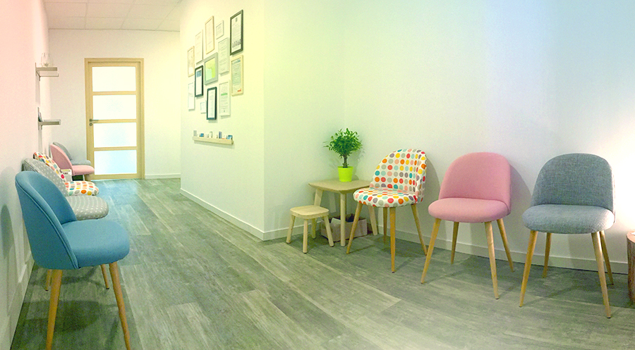 Salle d'attente centre bien-être et santé à Aix-en-Provence