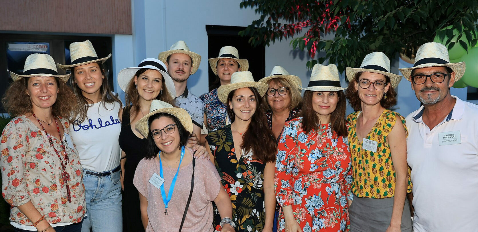 L'équipe du centre bien-être et santé, Garden Party 2023