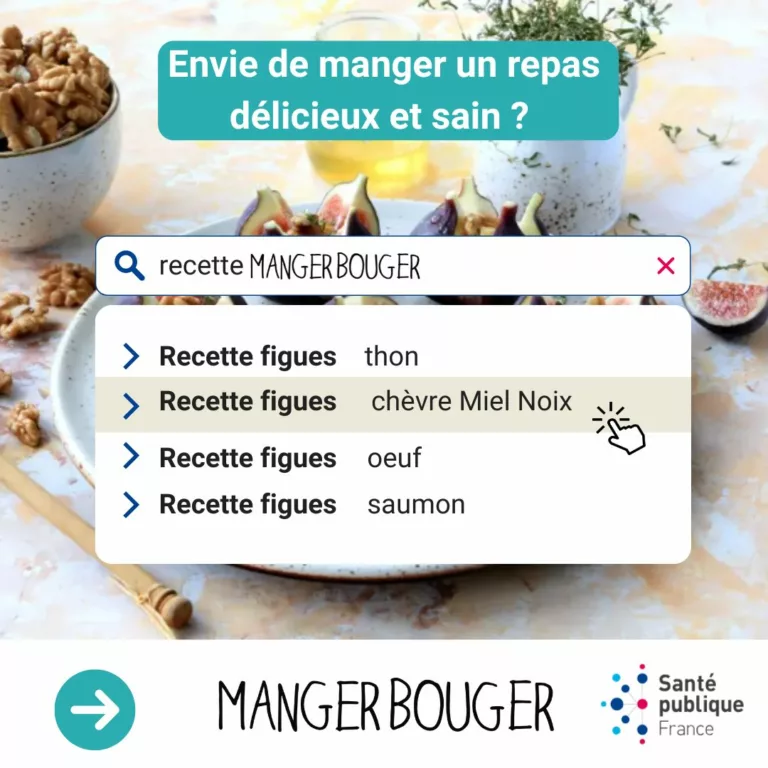 🍽️ AU MENU DU JOUR : Figues Chèvre Miel Noix ! 🧀🍯 Testez cette nouvelle #recette ultra-gourmande de #MangerBouger ! D… 