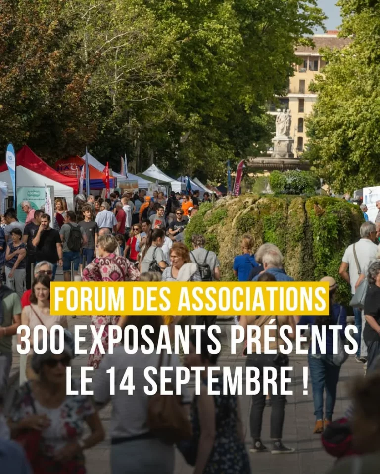 𝗙𝗼𝗿𝘂𝗺 𝗱𝗲𝘀 𝗔𝘀𝘀𝗼𝗰𝗶𝗮𝘁𝗶𝗼𝗻𝘀 𝗲𝘁 𝗱𝘂 𝗕𝗲́𝗻𝗲́𝘃𝗼𝗹𝗮𝘁 𝟮𝟬𝟮𝟱 De 9h30 à 17h30, 300 exposants vous i… 