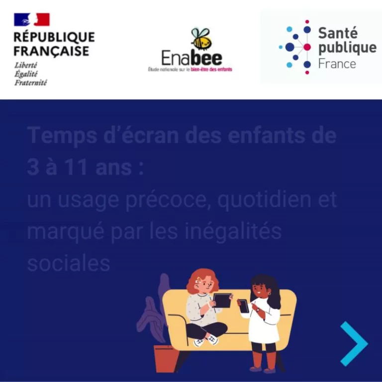 Les #Ecrans dans la vie des enfants : ce que révèle l’étude Enabee 📱⬇️ Santé publique France publie pour la première fo… 