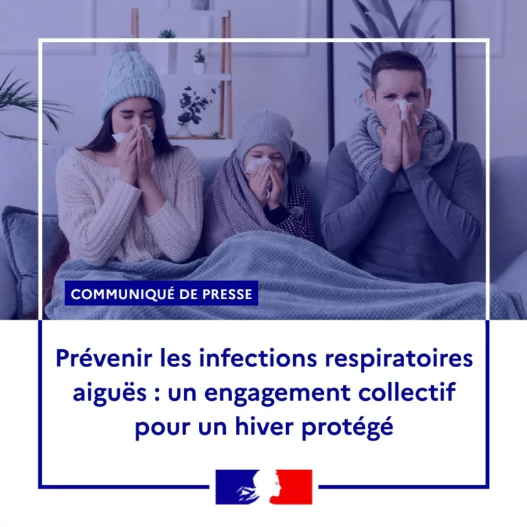 #Communiqué 🗞️| Prévenir les infections respiratoires aiguës : un engagement collectif pour un hiver protégé ✔️  Lire l… 