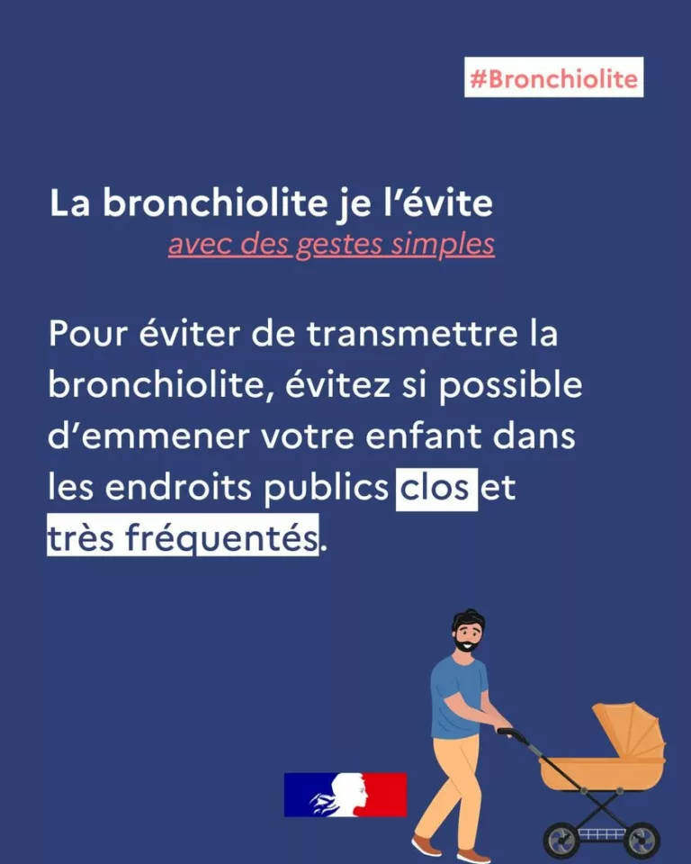 #Bronchiolite | Quelques gestes simples peuvent prévenir la bronchiolite ✅ ➡ Le virus à l’origine de la bronchiolite est… 