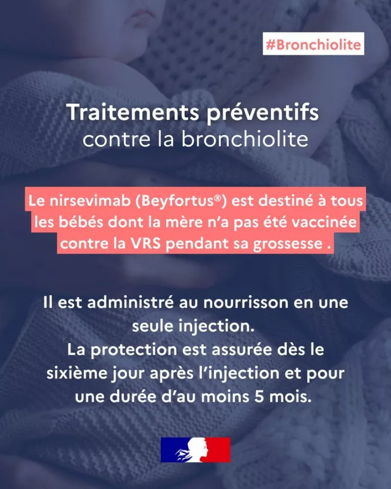 #Bronchiolite | Des traitements préventifs existent ! Depuis septembre dernier, les bébés nés pendant la saison hivernal… 