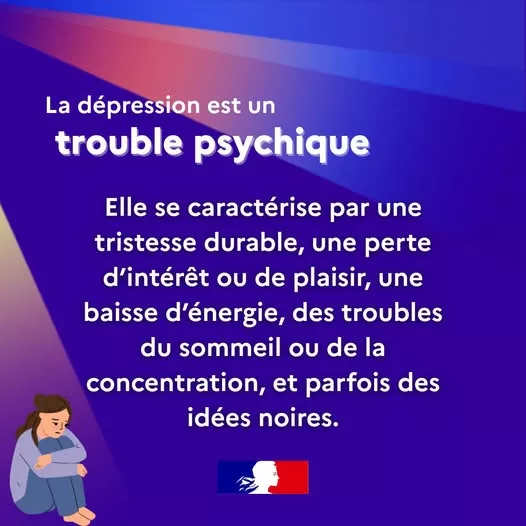 #SantéMentale | 📆 À l’occasion de la Journée européenne de la dépression, il est important de rappeler que la dépressio… 