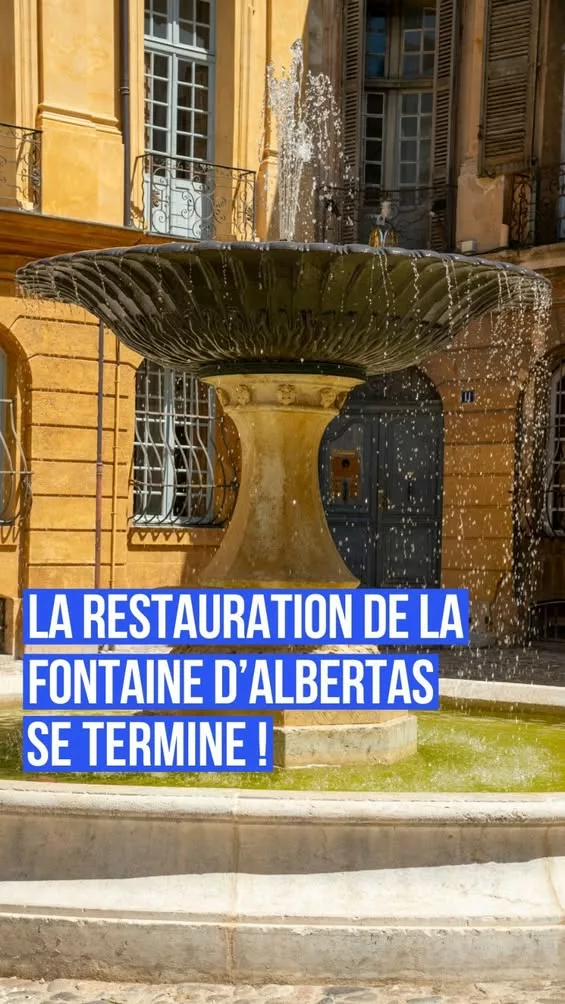 💧 𝗟𝗮 𝗿𝗲𝘀𝘁𝗮𝘂𝗿𝗮𝘁𝗶𝗼𝗻 𝗱𝗲 𝗹𝗮 𝗳𝗼𝗻𝘁𝗮𝗶𝗻𝗲 𝗱’𝗔𝗹𝗯𝗲𝗿𝘁𝗮𝘀 𝘀𝗲 𝘁𝗲𝗿𝗺𝗶𝗻𝗲 !  Dernière étape po… 