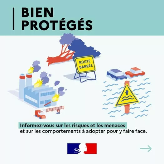 Face aux risques, adoptez les bons réflexes ! 👀 Découvrez « Tous responsables », un guide pratique pour se protéger, se… 