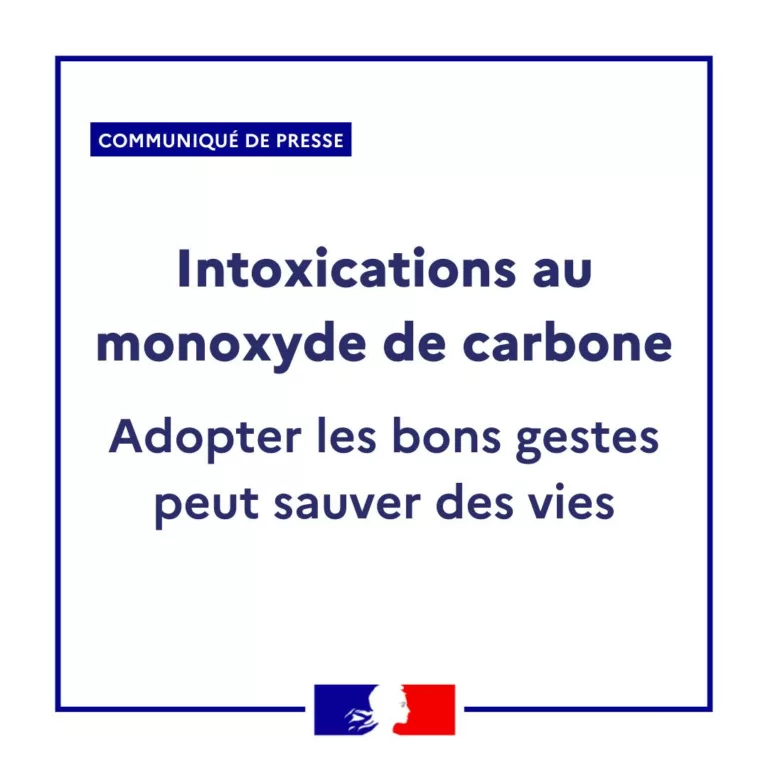 #Communiqué 🗞️| Intoxications au #Monoxyde de carbone. Adopter les bons gestes peut sauver des vies. Lire le CP ⏩ https… 