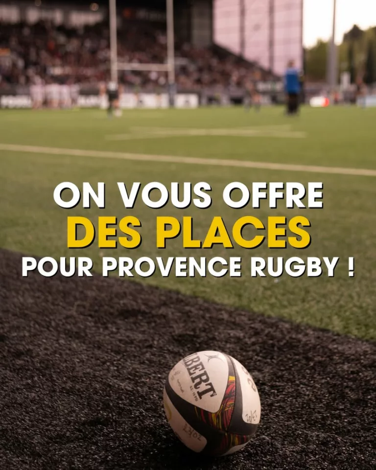 𝗗𝗲𝘀 𝗽𝗹𝗮𝗰𝗲𝘀 𝗮̀ 𝗴𝗮𝗴𝗻𝗲𝗿 𝗽𝗼𝘂𝗿 𝗣𝗿𝗼𝘃𝗲𝗻𝗰𝗲 𝗥𝘂𝗴𝗯𝘆 !  La Ville d’Aix-en-Provence vous offre des p… 