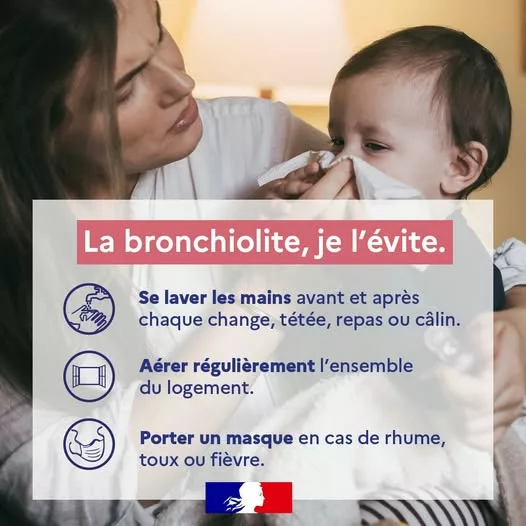 #Bronchiolite | ⚠ Le virus à l’origine de la bronchiolite circule activement sur le territoire.  Pour protéger les plus… 