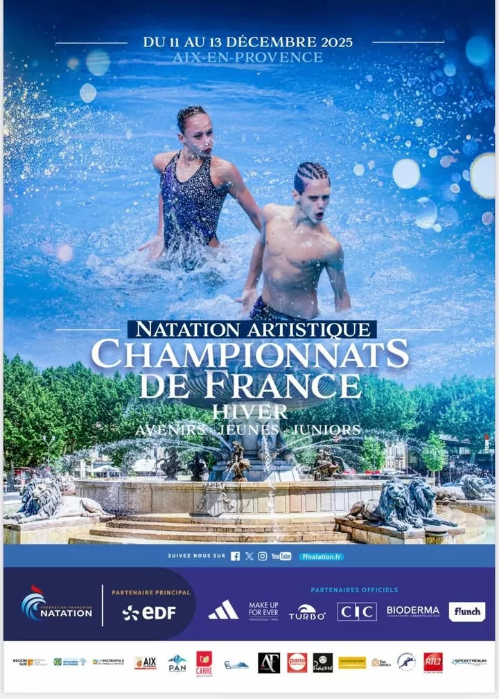 🏊‍♀️ 𝗟𝗲𝘀 𝗖𝗵𝗮𝗺𝗽𝗶𝗼𝗻𝗻𝗮𝘁𝘀 𝗱𝗲 𝗙𝗿𝗮𝗻𝗰𝗲 𝗛𝗶𝘃𝗲𝗿 𝗱𝗲 𝗡𝗮𝘁𝗮𝘁𝗶𝗼𝗻 𝗔𝗿𝘁𝗶𝘀𝘁𝗶𝗾𝘂𝗲 𝗮𝗿𝗿𝗶𝘃… 