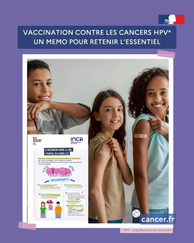 Contre les cancers #HPV-induits, il existe une vaccination sûre et efficace. Pour aider les plus jeunes à en comprendre… 