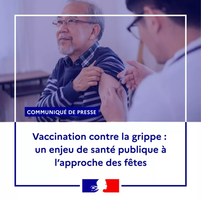 #Communiqué  🗞 | Vaccination contre la #grippe : un enjeu de santé publique à l’approche des fêtes 🎄 Lire le CP :  🔎… 