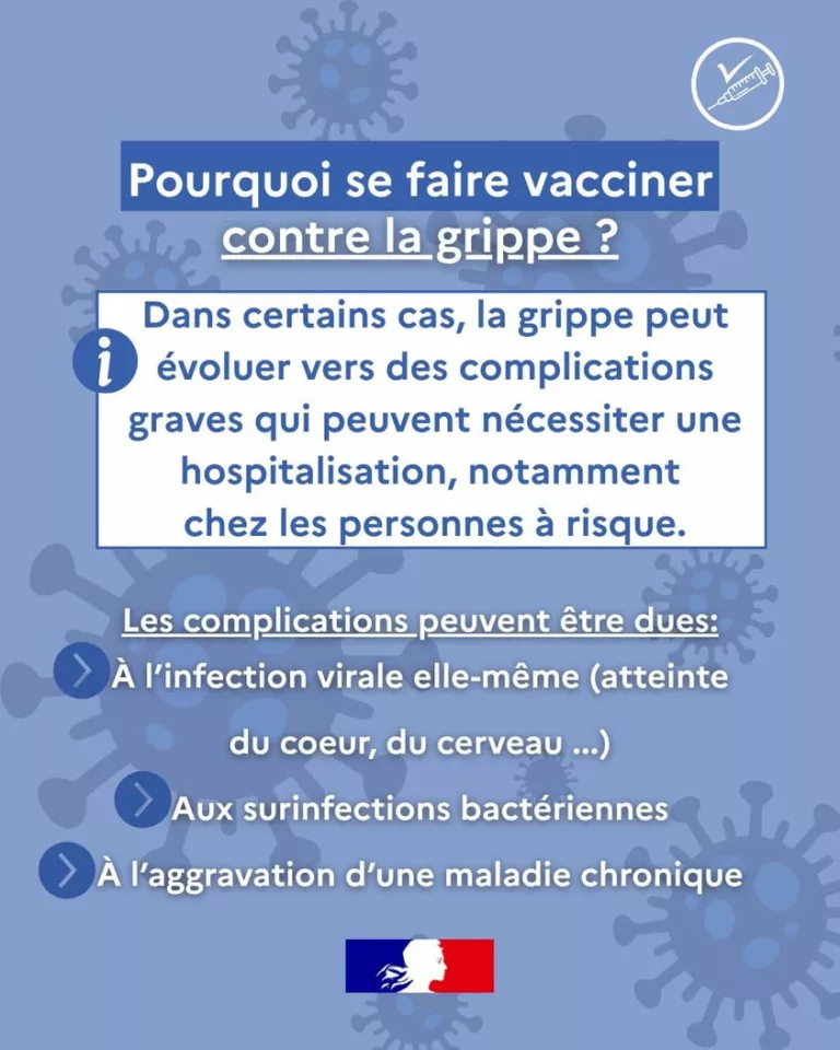 #VaccinerProtéger | Pourquoi se faire vacciner contre la #grippe saisonnière ?  Les personnes à risque  (+ de 65 ans, fe… 