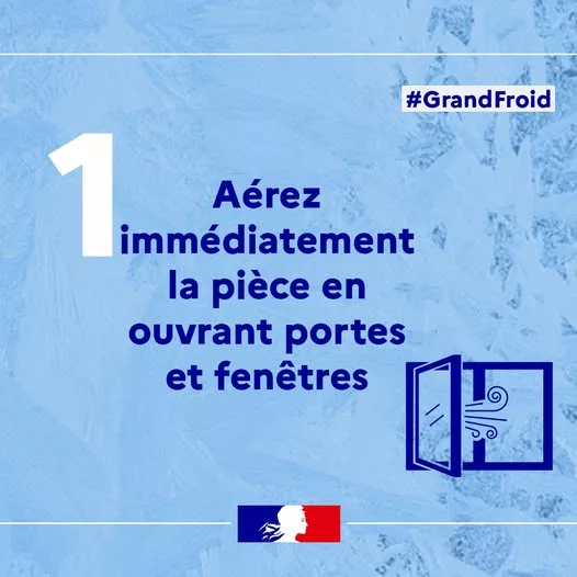 #GrandFroid | Le #MonoxydeDeCarbone est un gaz particulièrement dangereux car invisible, inodore, non irritant, et indéc… 