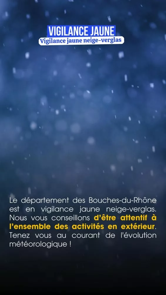 Soyez prudents sur les routes ce matin. 