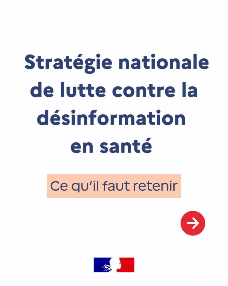 #Désinformation en Santé | Annoncée ce jour par Stéphanie RIST, la  Stratégie nationale de lutte contre la désinformatio… 