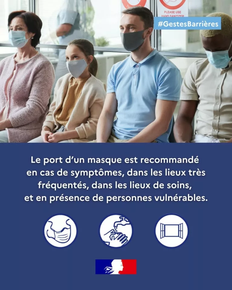 #VirusDeLHiver | Contre les virus de l’hiver, #grippe, #bronchiolite et #COVID19, portez le masque dans les établissemen… 