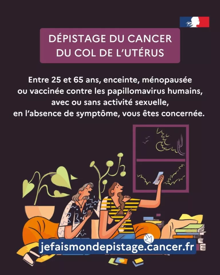 #CancerColUtérus | 🎗 Dépistage du cancer du col de l’utérus Entre 25 et 65 ans, vous êtes concernée : ✔ que vous ayez o… 