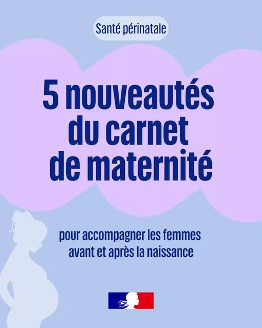 #SantéPérinatale 🤰|  Conçu comme un véritable outil de #prévention et d’accompagnement, le nouveau carnet de maternité… 