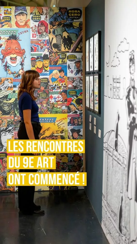📚 𝗟𝗲𝘀 𝗥𝗲𝗻𝗰𝗼𝗻𝘁𝗿𝗲𝘀 𝗱𝘂 𝟵𝗲 𝗔𝗿𝘁 𝗼𝗻𝘁 𝗰𝗼𝗺𝗺𝗲𝗻𝗰𝗲́ 𝗮̀ 𝗔𝗶𝘅 ! Jusqu’au 23 mai, le Festival des R… 