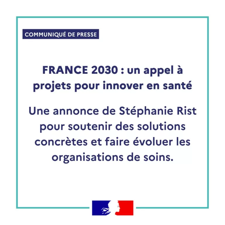 #Communiqué 🗞 | Dans le cadre de France 2030, Stéphanie Rist annonce le lancement d’un appel à projets pour soutenir l’… 