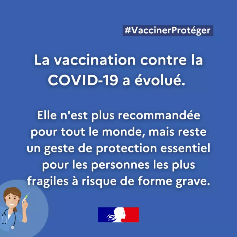#VaccinerProtéger | La vaccination contre la COVID-19 a évolué. Elle n&rsquo;est plus recommandée pour tout le monde, mais res… 