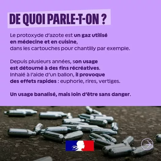 Un gaz pas si hilarant. ⚠ On vous explique les dangers du protoxyde d’azote et ce que dit la loi. ⚖ 