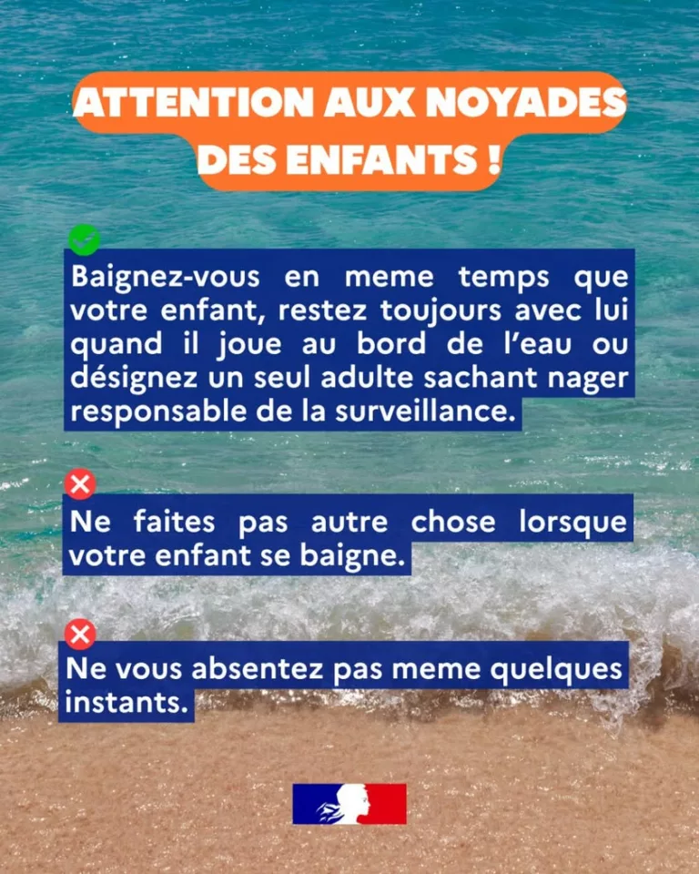 #PréventionNoyade ☀ | Chaque été, les #noyades sont responsables de plusieurs dizaines de décès d&rsquo;enfants. Ayez le bon r… 