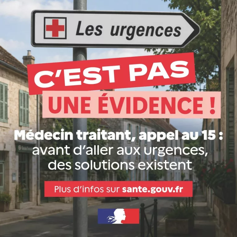 #Urgences | En vacances, les urgences, c’est pas une évidence ! → Structure de santé à proximité, appel au 15 : avant d’… 