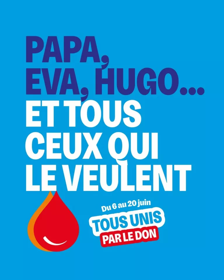 🩸 Journée mondiale des donneurs de sang | Le 14 juin, nous célébrons celles et ceux qui donnent. Papa, Eva, Hugo… et… 