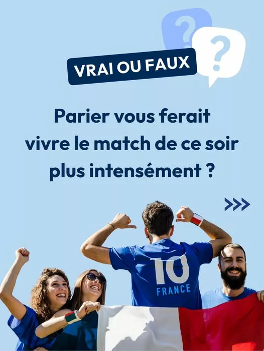 Le match de la France contre l&rsquo;Irak, c&rsquo;est déjà ce soir ⚽ Pendant la #coupedumonde2026, les publicités des opérateurs pe… 