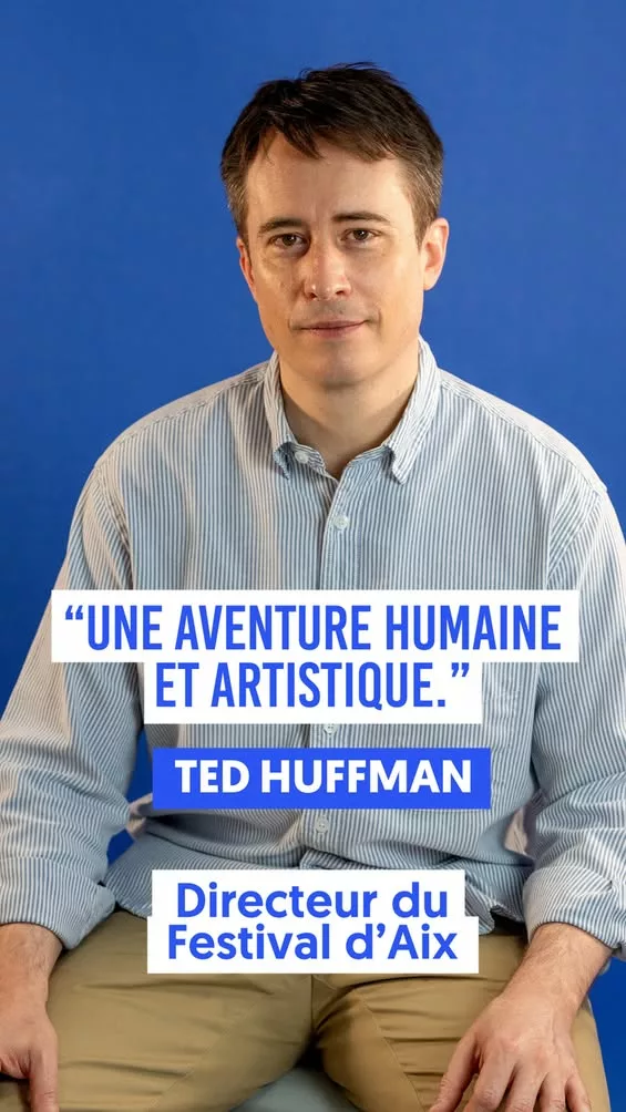 𝗢𝗻 𝗱𝗼𝗻𝗻𝗲 𝗹𝗮 𝗽𝗮𝗿𝗼𝗹𝗲 𝗮̀ 𝗧𝗲𝗱 𝗛𝘂𝗳𝗳𝗺𝗮𝗻 ! Fraîchement nommé directeur du Festival d’Aix, Ted Huffman… 