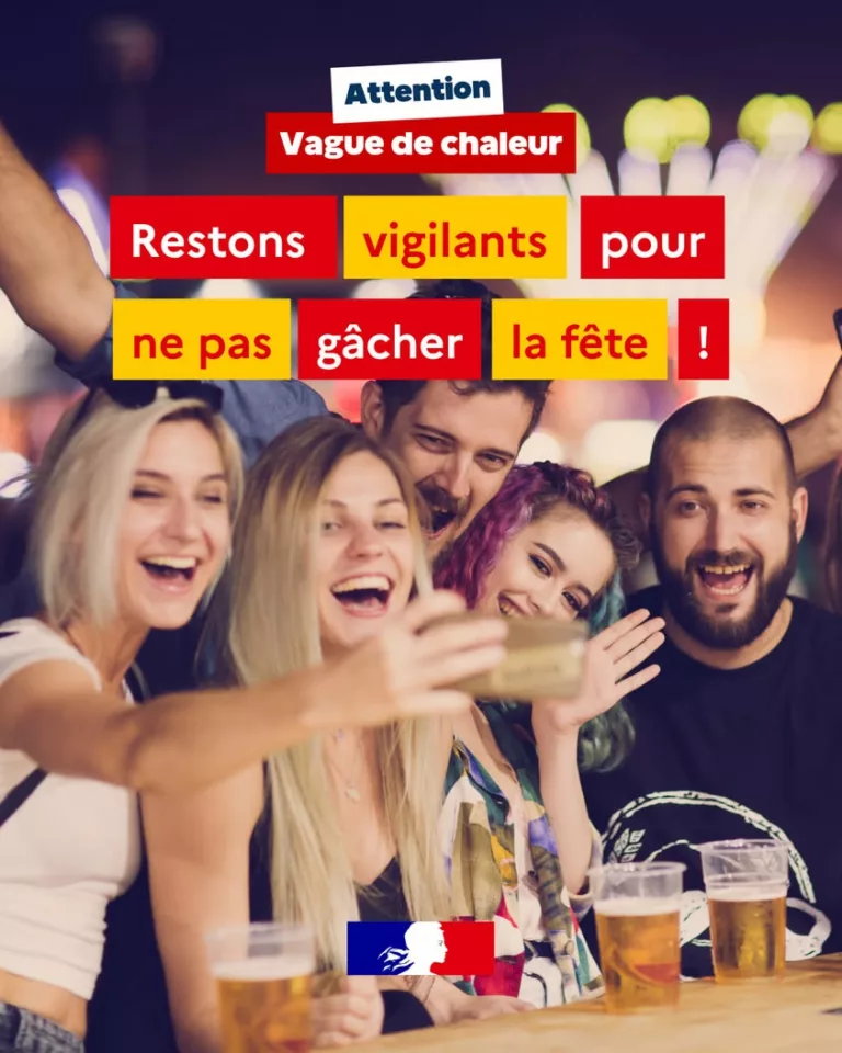 #Canicule | Fêtes de la musique, festivals, coupe du monde … Ce week-end les occasions de célébrer ne manquent pas. ⚠… 