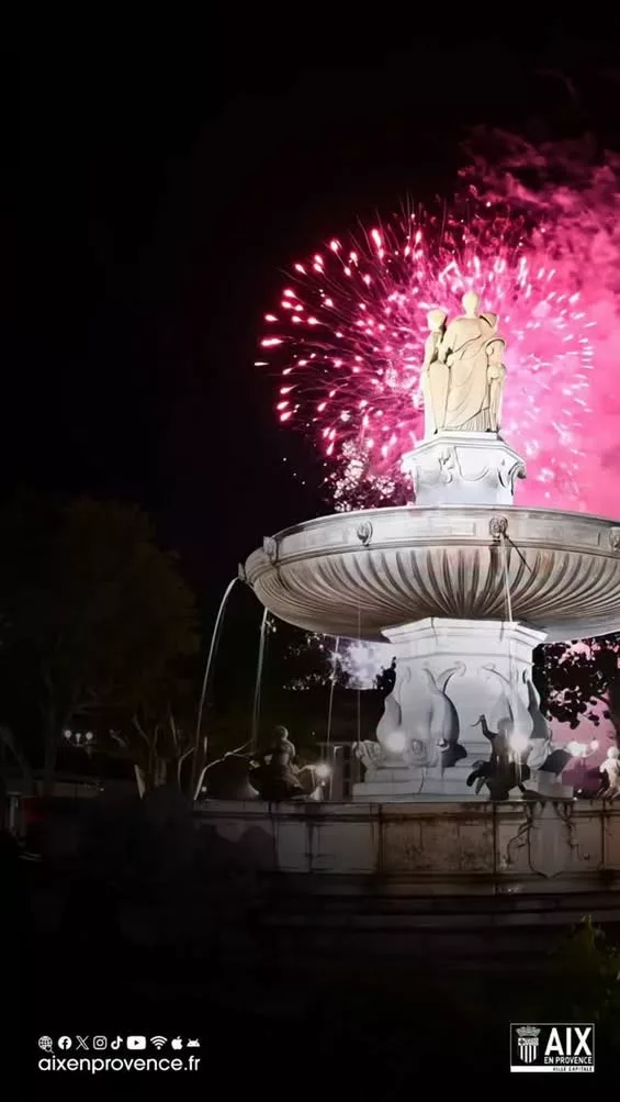 🎆 𝗔𝗶𝘅 𝗰𝗲́𝗹𝗲̀𝗯𝗿𝗲 𝗹𝗮 𝗙𝗲̂𝘁𝗲 𝗡𝗮𝘁𝗶𝗼𝗻𝗮𝗹𝗲 𝗹𝗲 𝟭𝟯 𝗷𝘂𝗶𝗹𝗹𝗲𝘁 ! La Ville d’Aix-en-Provence vous… 