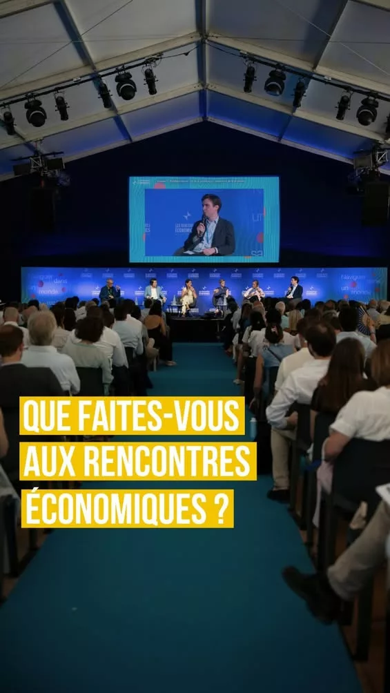 🎙️ 𝗟𝗲𝘀 𝗥𝗲𝗻𝗰𝗼𝗻𝘁𝗿𝗲𝘀 𝗘́𝗰𝗼𝗻𝗼𝗺𝗶𝗾𝘂𝗲𝘀 𝘃𝘂𝗲𝘀 𝗽𝗮𝗿 𝗹𝗲𝘀 𝗔𝗶𝘅𝗼𝗶𝘀 ! On est allés à la rencontr… 