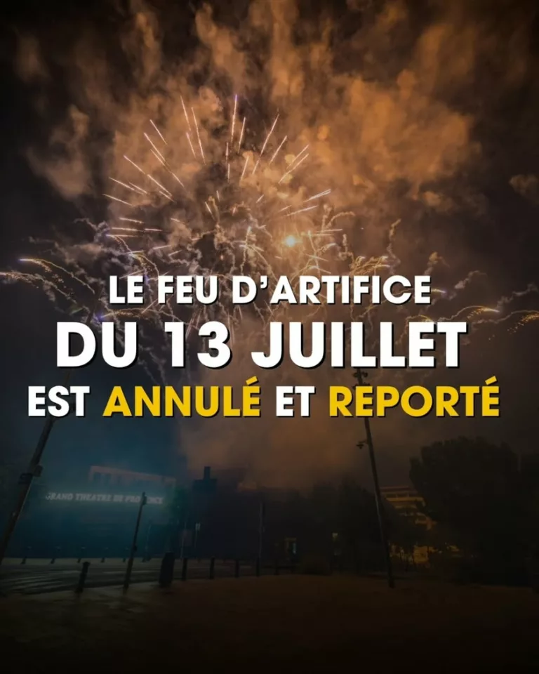 ⚠️ 𝗔𝗻𝗻𝘂𝗹𝗮𝘁𝗶𝗼𝗻 𝗲𝘁 𝗿𝗲𝗽𝗼𝗿𝘁 𝗱𝘂 𝗳𝗲𝘂 𝗱&rsquo;𝗮𝗿𝘁𝗶𝗳𝗶𝗰𝗲 En raison du contexte de risque incendie et su… 