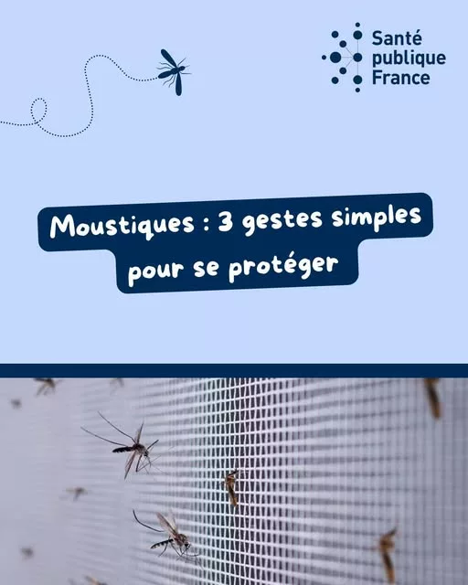Conseils du jour pour passer un #EteSansSouci☀️ 💪Se protéger contre les piqûres de #moustiques, c’est aussi lutter cont… 