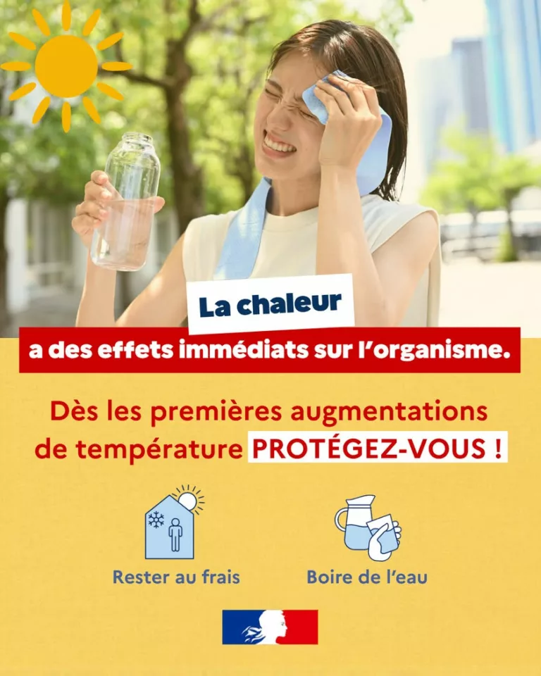#Canicule |🌡Face à la canicule, n&rsquo;attendez pas de ressentir les premiers effets 👉 les risques pour votre santé peuvent… 